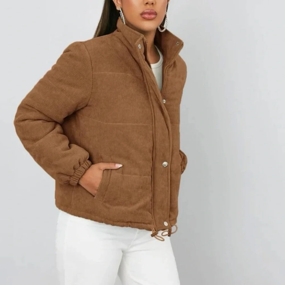 Corduroy Puffer Jacket - Picture 4 of 4
